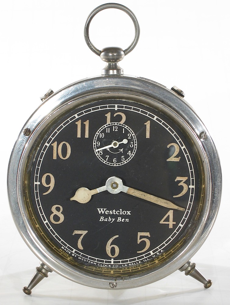 Westclox Baby Ben Style 1 Luminous. Westclox Baby Ben Style 1 Luminous Clock Example Photo