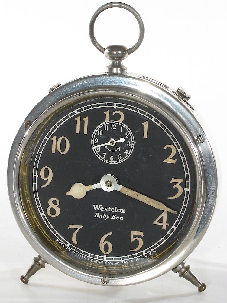 Westclox Baby Ben Style 1 Luminous. Westclox Baby Ben Style 1 Luminous Clock Example Photo