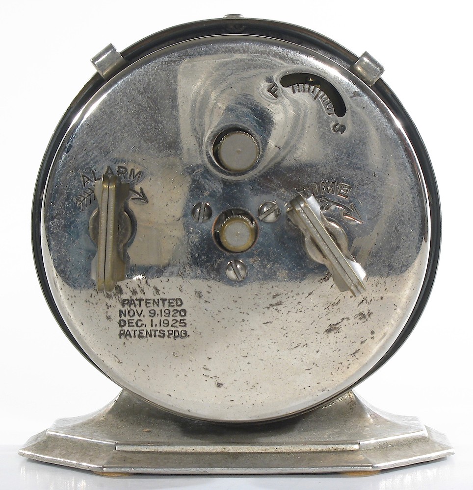 Westclox Baby Ben Style 2 Nickel Non Luminous. Westclox Baby Ben Style 2 Nickel Non Luminous Clock Example Photo