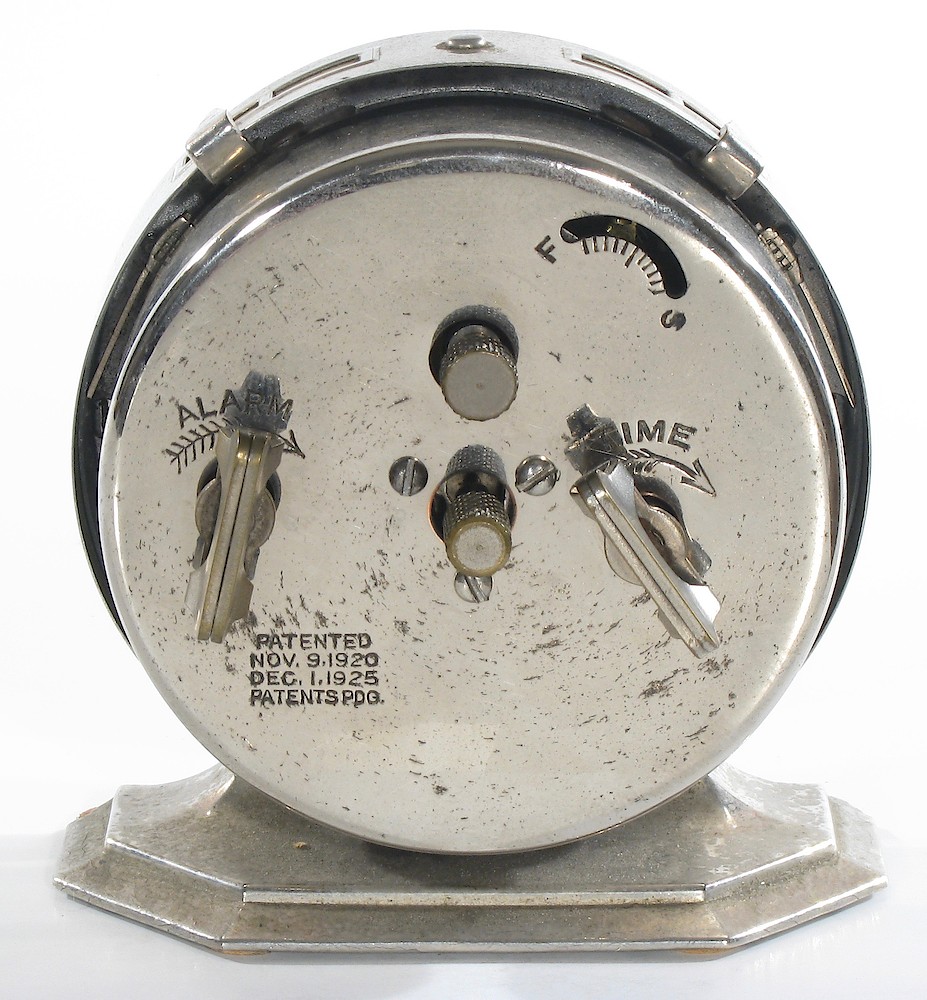 Westclox Baby Ben Style 2 Nickel Non Luminous. Westclox Baby Ben Style 2 Nickel Non Luminous Clock Example Photo