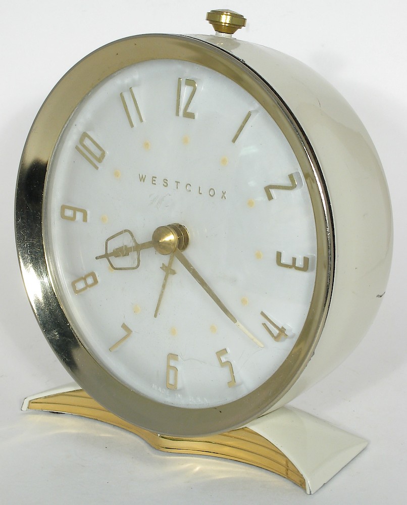 Westclox Shelby Style 2 White Luminous. Westclox Shelby Style 2 White Luminous Clock Example Photo