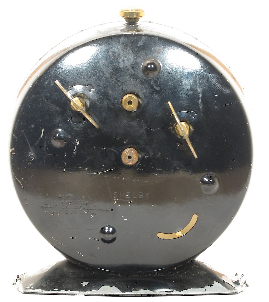 Westclox Shelby Style 2 Black Luminous. Westclox Shelby Style 2 Black Luminous Clock Example Photo