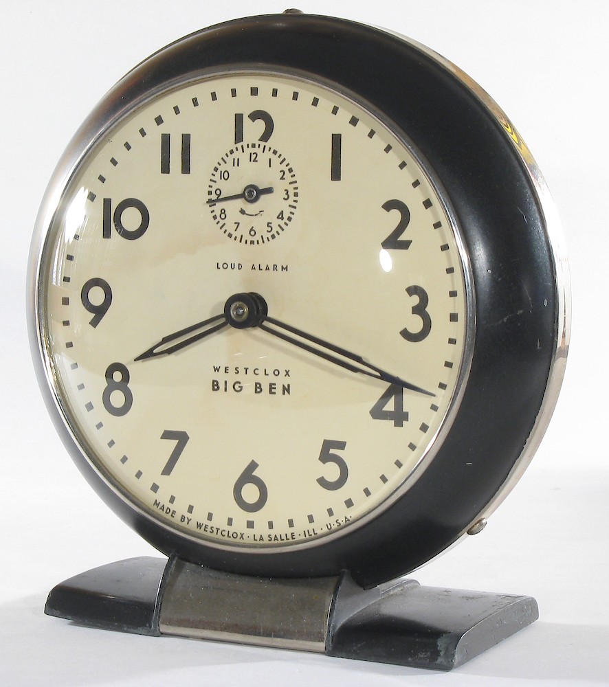 Westclox Big Ben Style 5 Loud Alarm Black Plain. Westclox Big Ben Style 5 Loud Alarm Black Plain Clock Example Photo