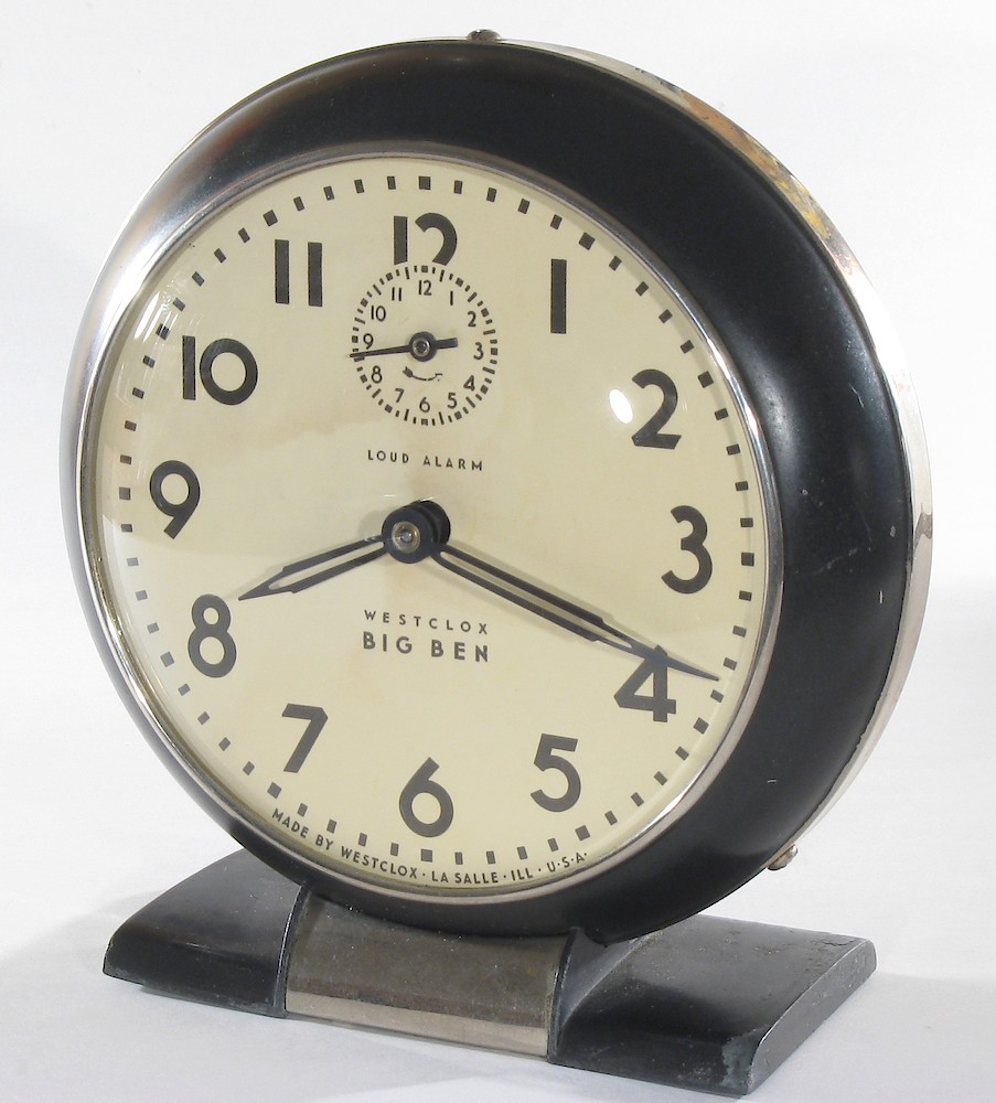 Westclox Big Ben Style 5 Loud Alarm Black Plain. Westclox Big Ben Style 5 Loud Alarm Black Plain Clock Example Photo