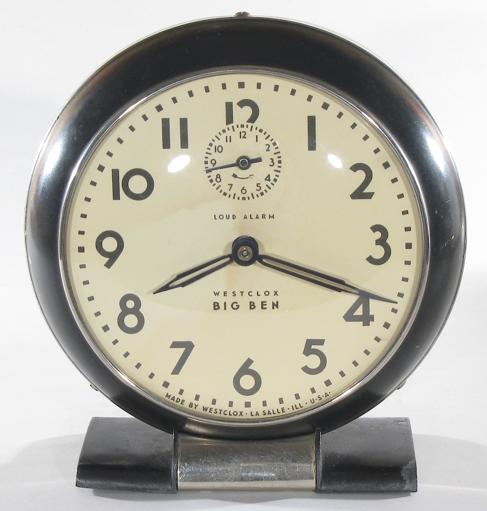 Westclox Big Ben Style 5 Loud Alarm Black Plain. Westclox Big Ben Style 5 Loud Alarm Black Plain Clock Example Photo