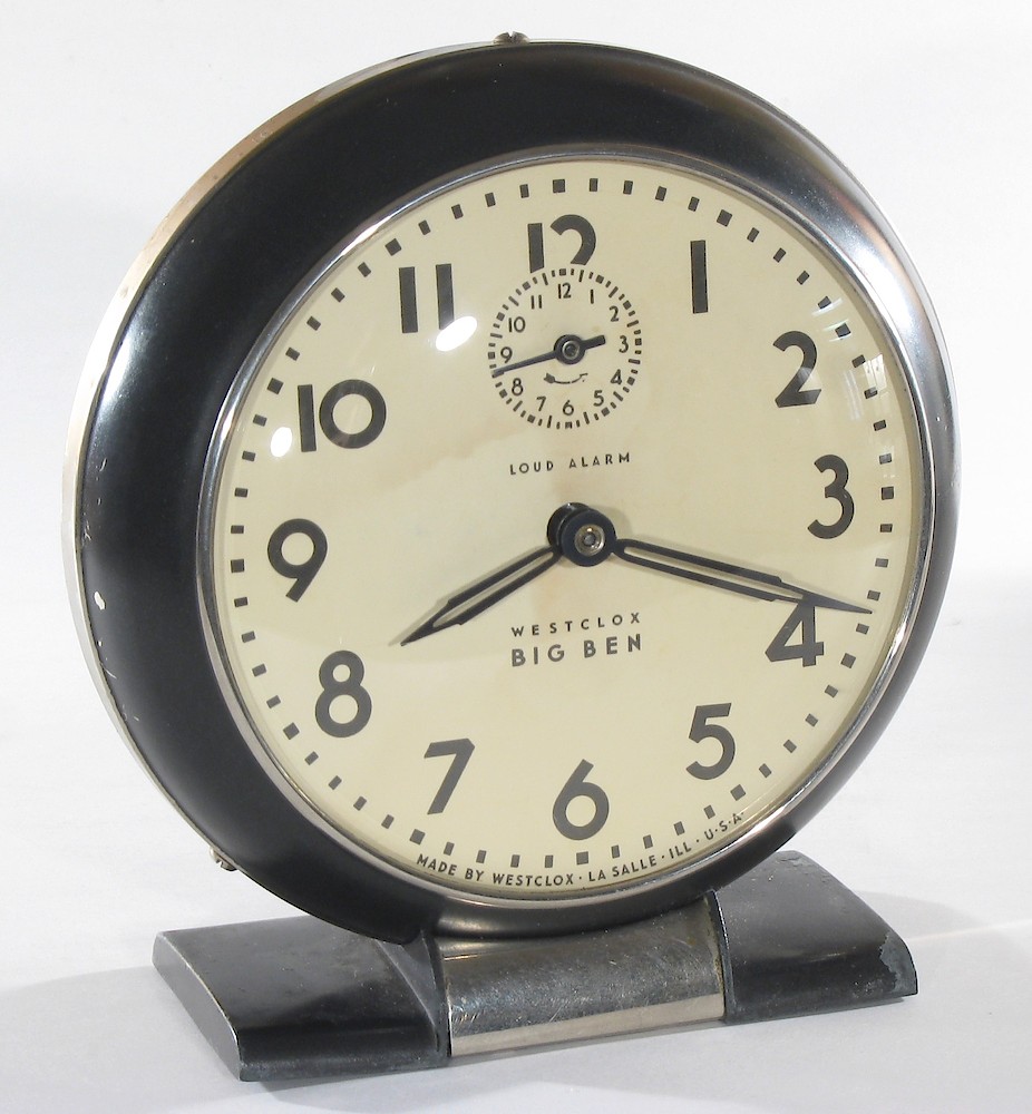 Westclox Big Ben Style 5 Loud Alarm Black Plain. Westclox Big Ben Style 5 Loud Alarm Black Plain Clock Example Photo