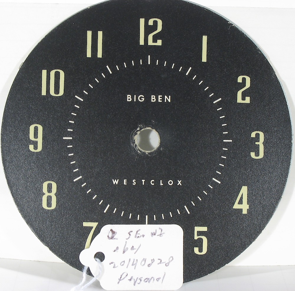 Westclox Big Ben Style 7 Black Luminous. Westclox Big Ben Style 7 Black Luminous Clock Example Photo