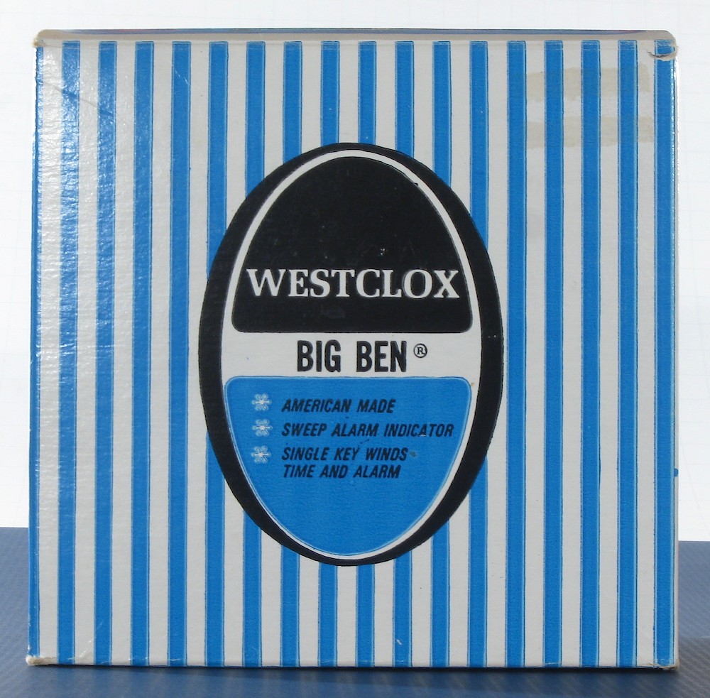 Westclox Big Ben Style 7 Black Luminous. Westclox Big Ben Style 7 Black Luminous Clock Example Photo