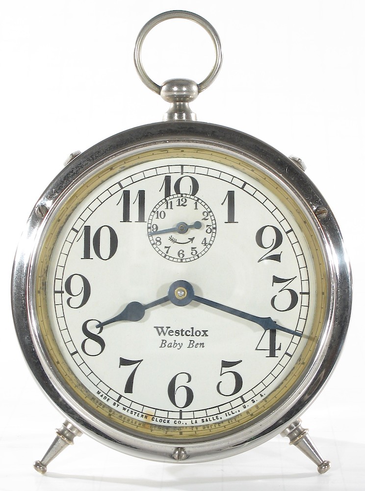 Westclox Baby Ben Style 1 Non Luminous. Westclox Baby Ben Style 1 Non Luminous Clock Example Photo