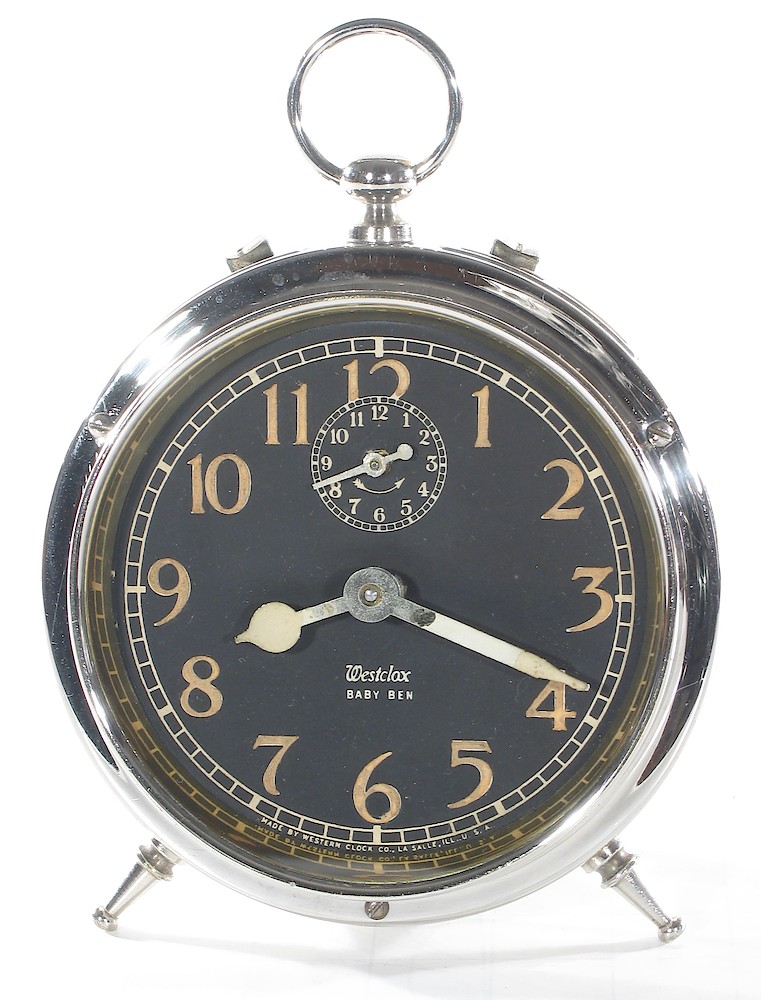 Westclox Baby Ben Style 1 Luminous. Westclox Baby Ben Style 1 Luminous Clock Example Photo