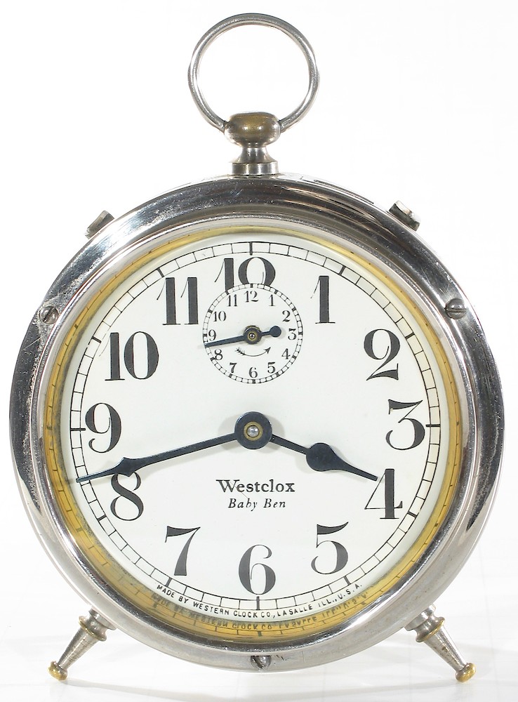 Westclox Baby Ben Style 1 Non Luminous. Westclox Baby Ben Style 1 Non Luminous Clock Example Photo