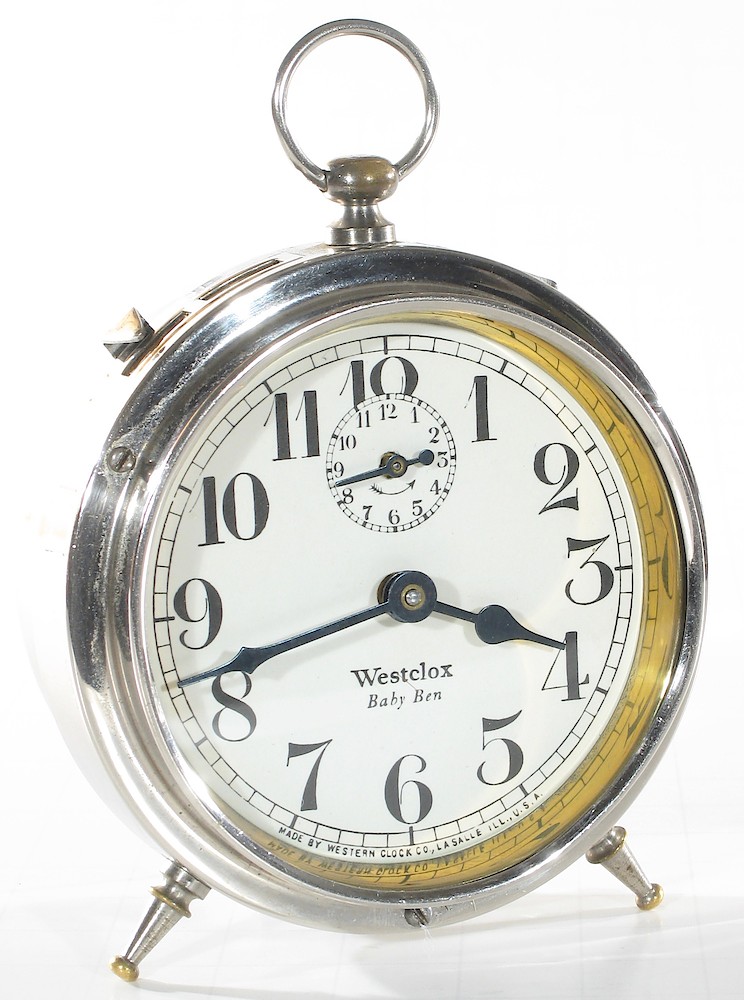 Westclox Baby Ben Style 1 Non Luminous. Westclox Baby Ben Style 1 Non Luminous Clock Example Photo