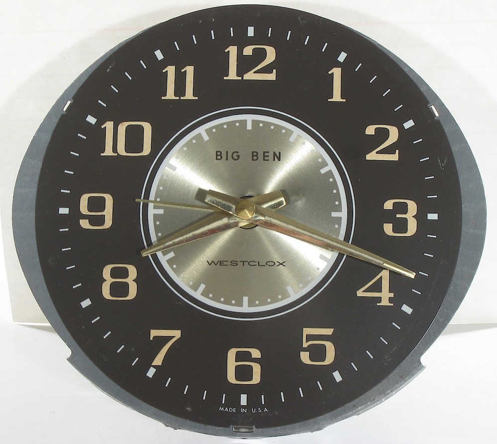 Westclox Big Ben Style 8 Repeater Bronze Mist. Westclox Big Ben Style 8 Repeater Bronze Mist Clock Example Photo