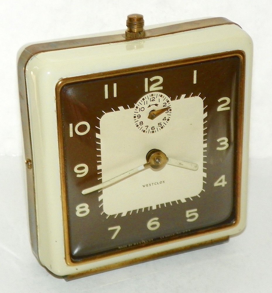 Westclox General Style 1 Ivory Luminous. Westclox General Style 1 Ivory Luminous Clock Example Photo