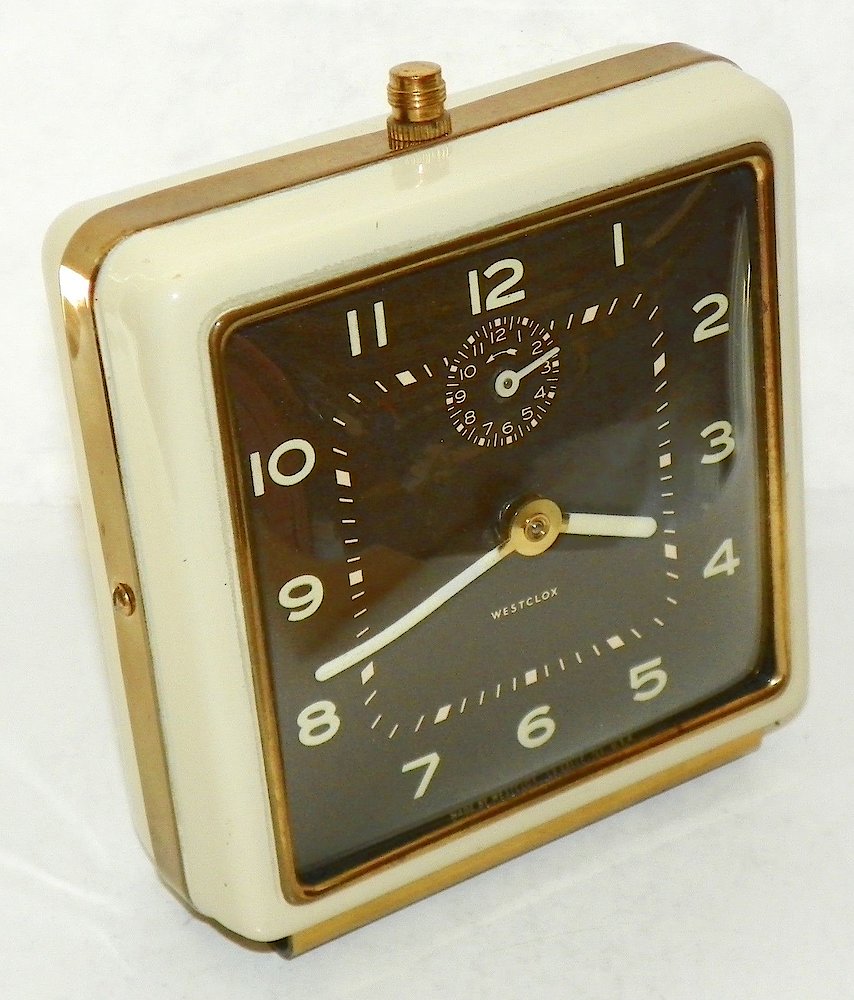 Westclox General Style 1 Ivory Luminous. Westclox General Style 1 Ivory Luminous Clock Example Photo