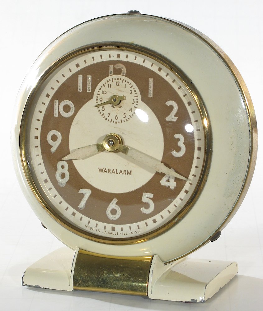 Westclox Baby Ben Style 5 Waralarm Ivory Luminous. Westclox Baby Ben Style 5 Waralarm Ivory Luminous Clock Example Photo