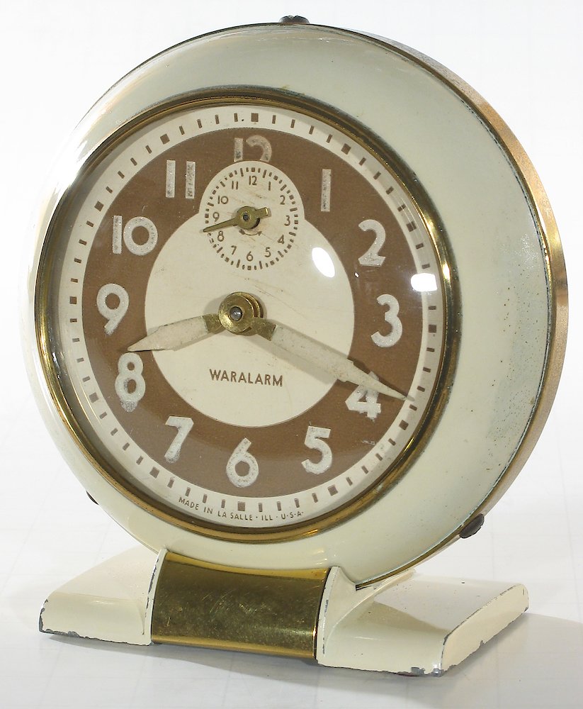 Westclox Baby Ben Style 5 Waralarm Ivory Luminous. Westclox Baby Ben Style 5 Waralarm Ivory Luminous Clock Example Photo