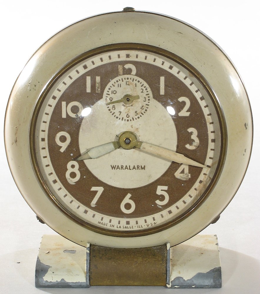 Westclox Baby Ben Style 5 Waralarm Ivory Luminous. Westclox Baby Ben Style 5 Waralarm Ivory Luminous Clock Example Photo