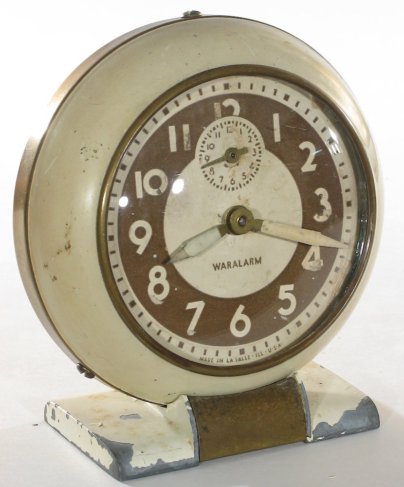 Westclox Baby Ben Style 5 Waralarm Ivory Luminous. Westclox Baby Ben Style 5 Waralarm Ivory Luminous Clock Example Photo