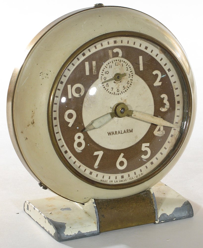 Westclox Baby Ben Style 5 Waralarm Ivory Luminous. Westclox Baby Ben Style 5 Waralarm Ivory Luminous Clock Example Photo