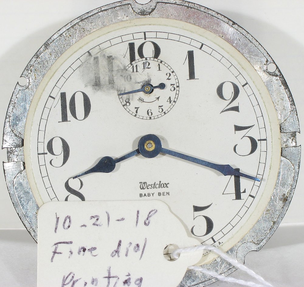 Westclox Baby Ben Style 1 Non Luminous. Westclox Baby Ben Style 1 Non Luminous Clock Example Photo