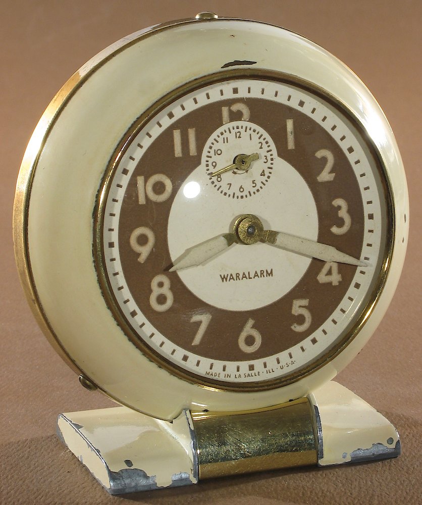 Westclox Baby Ben Style 5 Waralarm Ivory Luminous. Westclox Baby Ben Style 5 Waralarm Ivory Luminous Clock Example Photo