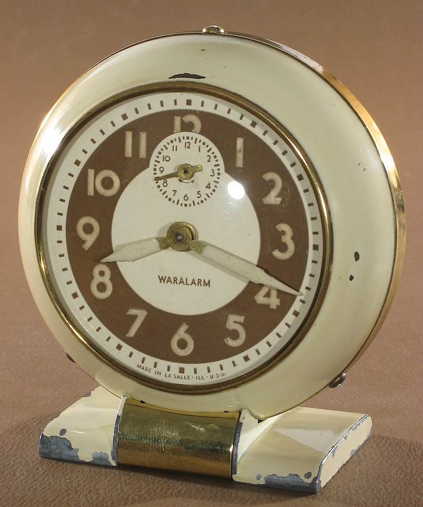 Westclox Baby Ben Style 5 Waralarm Ivory Luminous. Westclox Baby Ben Style 5 Waralarm Ivory Luminous Clock Example Photo