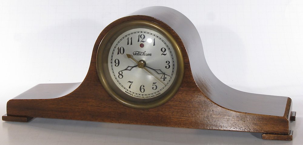 Telechron 331 Plymouth. Telechron 331 Plymouth Clock Example Photo