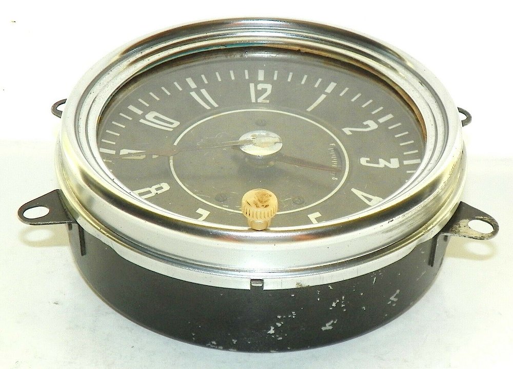 Westclox Round 5 Inch Front Wind Auto Clock. Westclox Round 5 Inch Front Wind Auto Clock Clock Example Photo