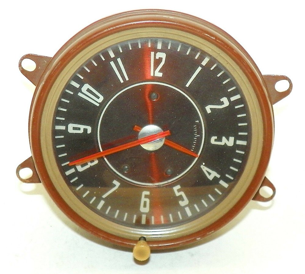 Westclox Round 5 Inch Front Wind Auto Clock. Westclox Round 5 Inch Front Wind Auto Clock Clock Example Photo