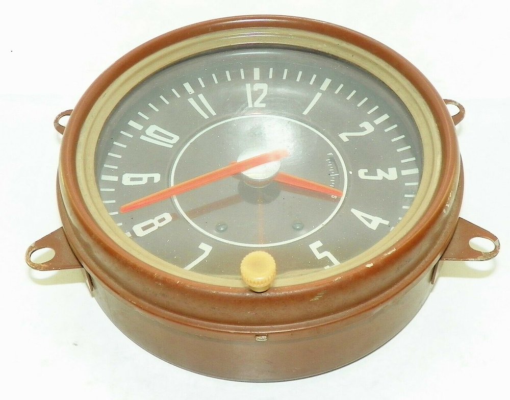 Westclox Round 5 Inch Front Wind Auto Clock. Westclox Round 5 Inch Front Wind Auto Clock Clock Example Photo