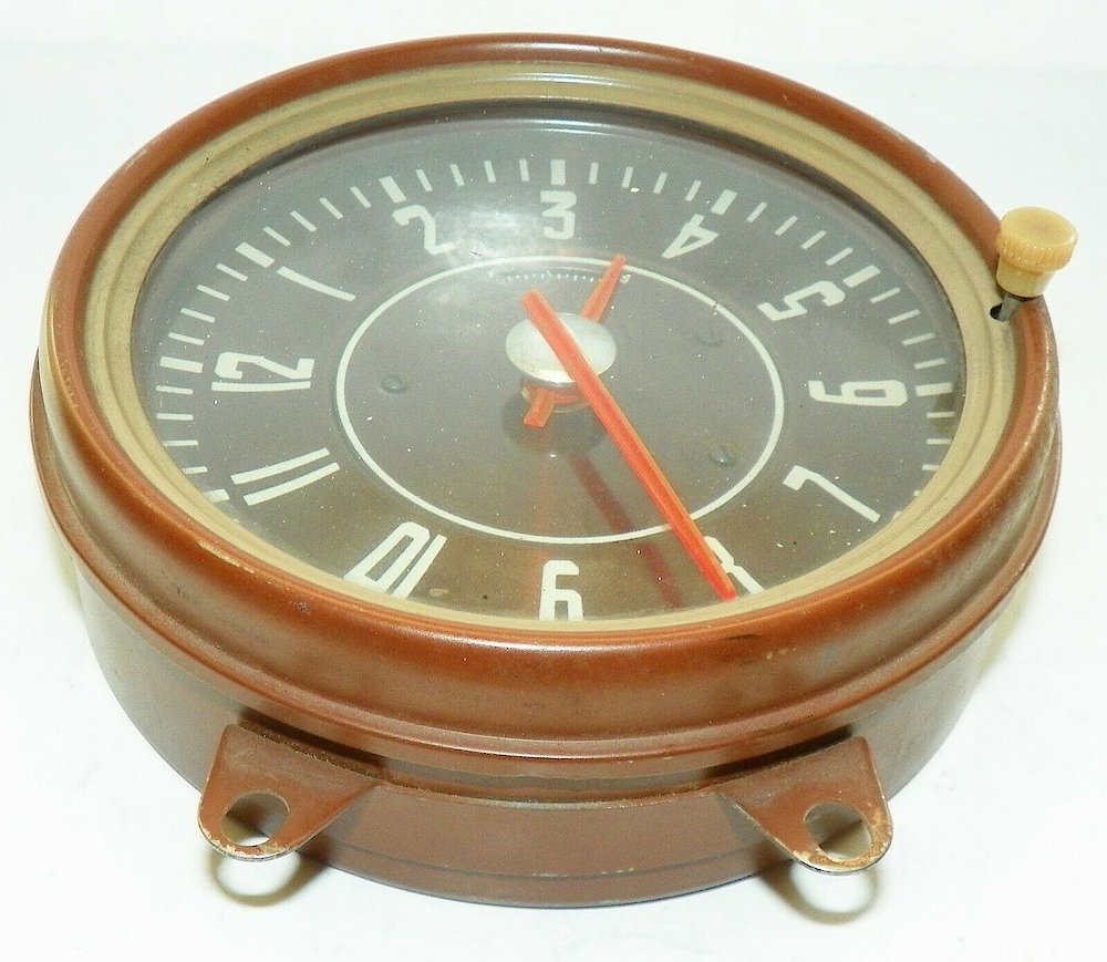 Westclox Round 5 Inch Front Wind Auto Clock. Westclox Round 5 Inch Front Wind Auto Clock Clock Example Photo