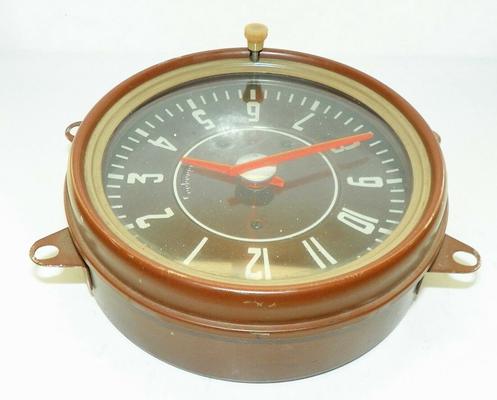 Westclox Round 5 Inch Front Wind Auto Clock. Westclox Round 5 Inch Front Wind Auto Clock Clock Example Photo