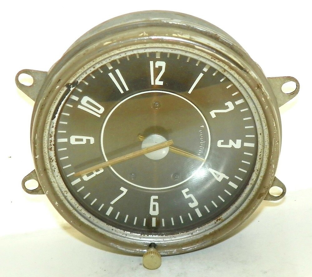 Westclox Round 5 Inch Front Wind Auto Clock. Westclox Round 5 Inch Front Wind Auto Clock Clock Example Photo