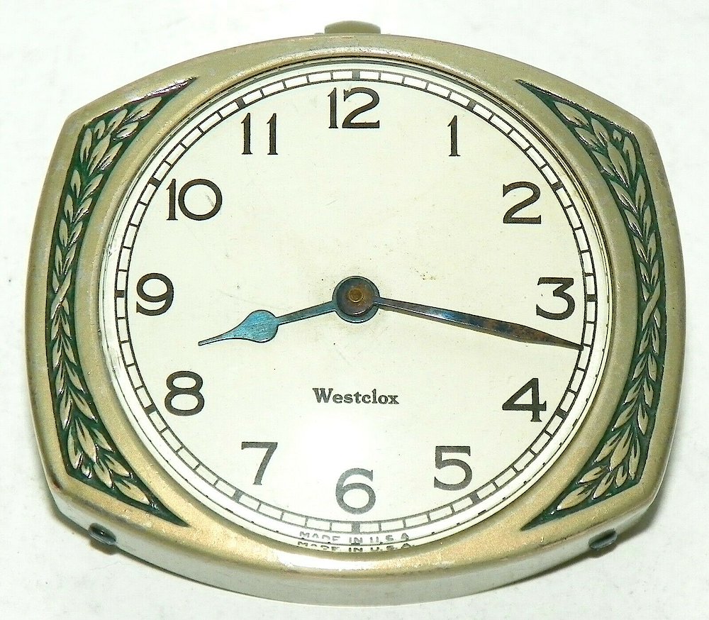 Westclox Auto Clock Plain. Westclox Auto Clock Plain Clock Example Photo