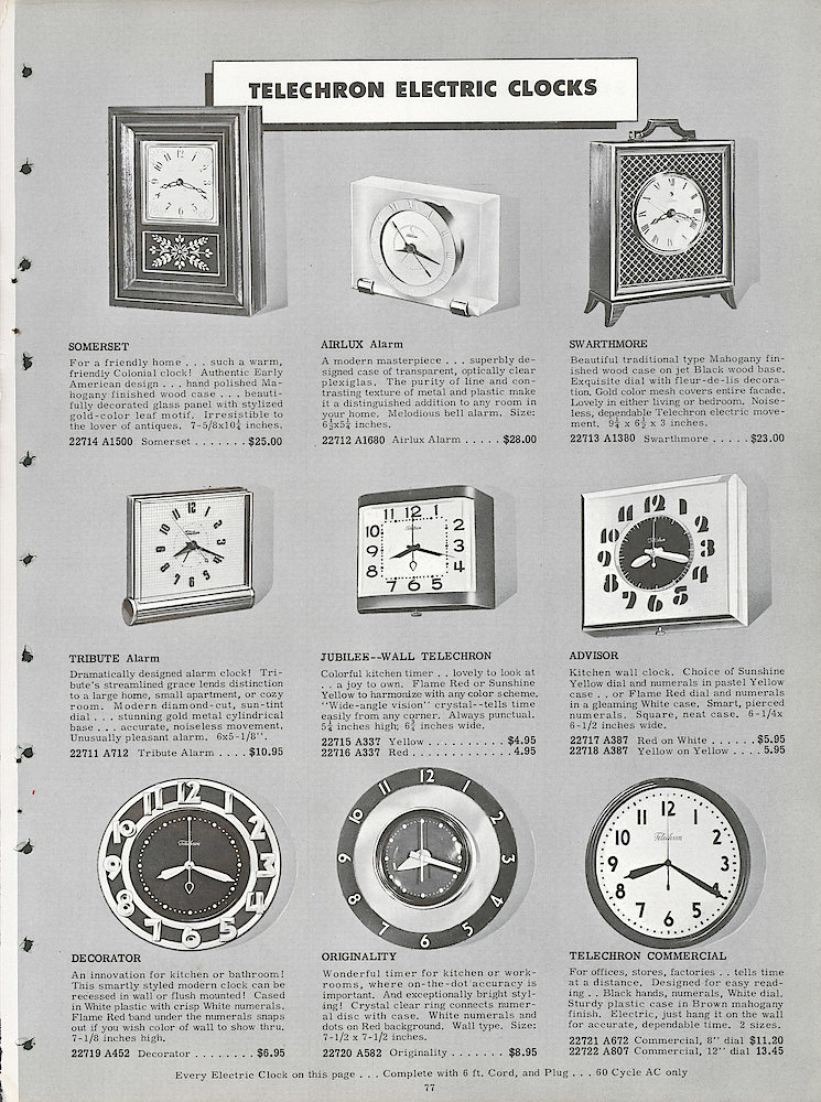 1953 John Plain Book (Catalog) of Gifts and Homewares. John Plain & Co., Chicago, IL > 77