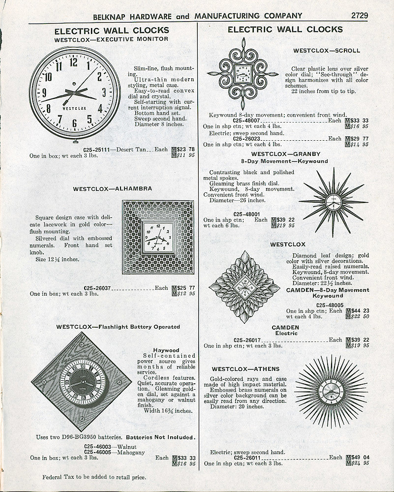 1961 Belknap Hardware and Manufacturing Company Catalog > 2729
