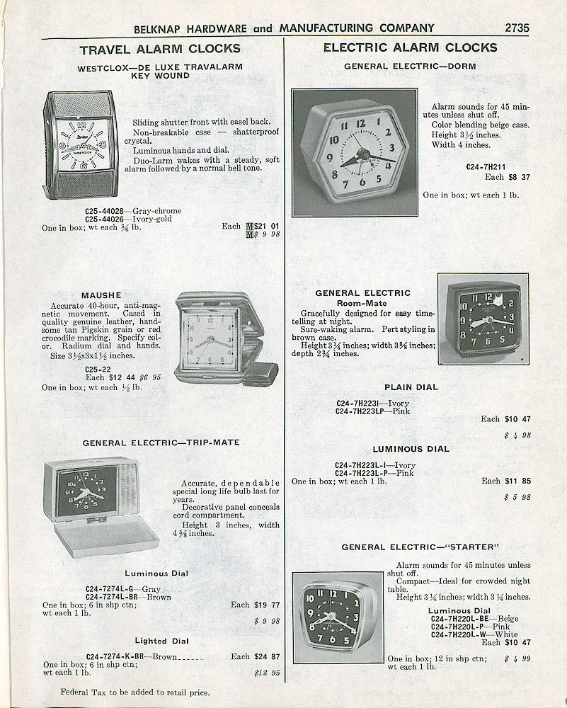 1961 Belknap Hardware and Manufacturing Company Catalog > 2735