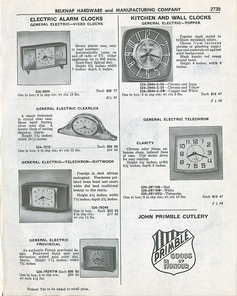 1961 Belknap Hardware and Manufacturing Company Catalog > 2739