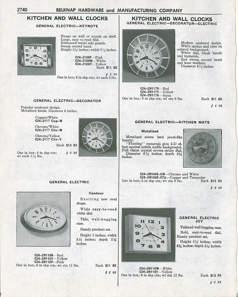 1961 Belknap Hardware and Manufacturing Company Catalog > 2740