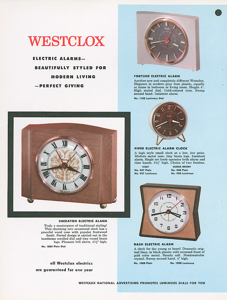 Westclox 1956 Brochure > 6