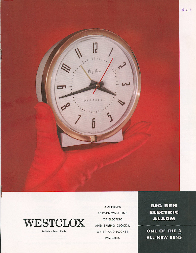 Westclox 1956 Catalog > 1