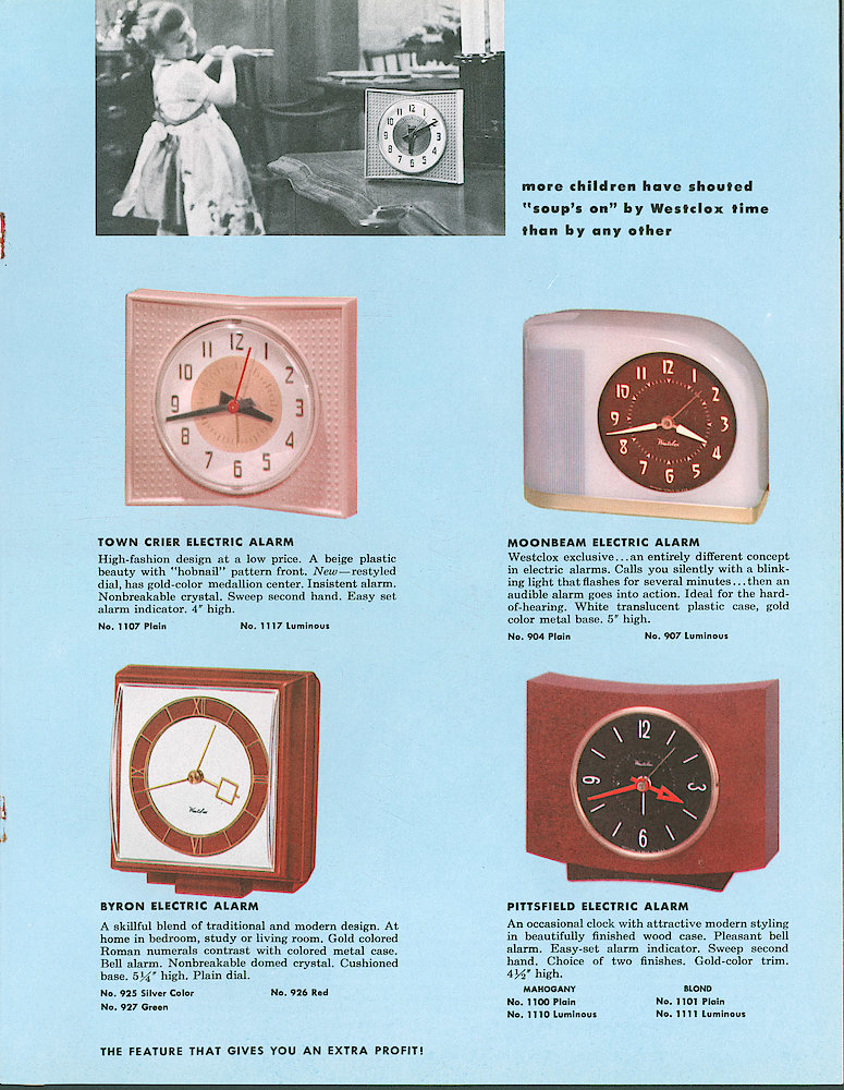 Westclox 1956 Catalog > 5