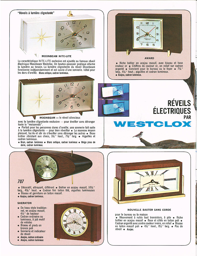 Westclox Canada 1964 Catalog, French > 10
