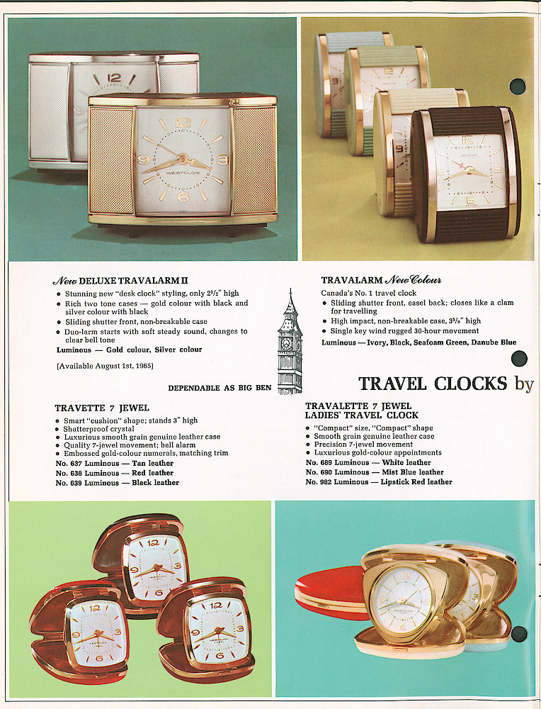 Westclox Canada 1965 Catalog > 4