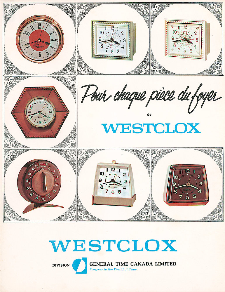 Westclox Canada Brochures, 1966 > 3-New-Models