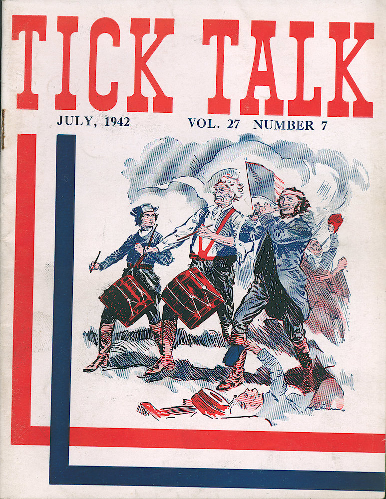 Westclox Tick Talk, July 1942, Vol. 27 No. 7 > F