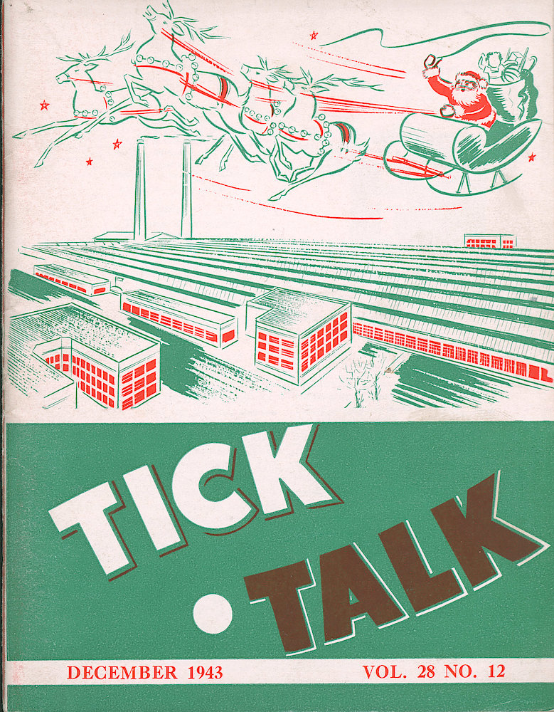 Westclox Tick Talk, December 1943, Vol. 28 No. 12 > F