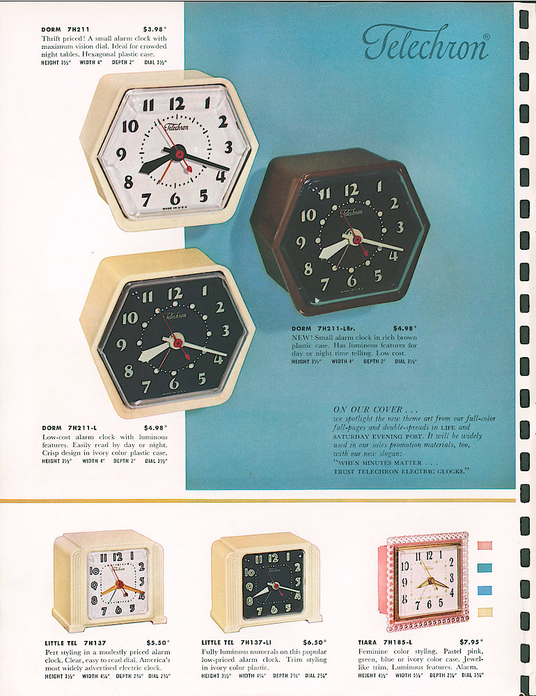 Telechron 1954 - 55 Catalog > 2