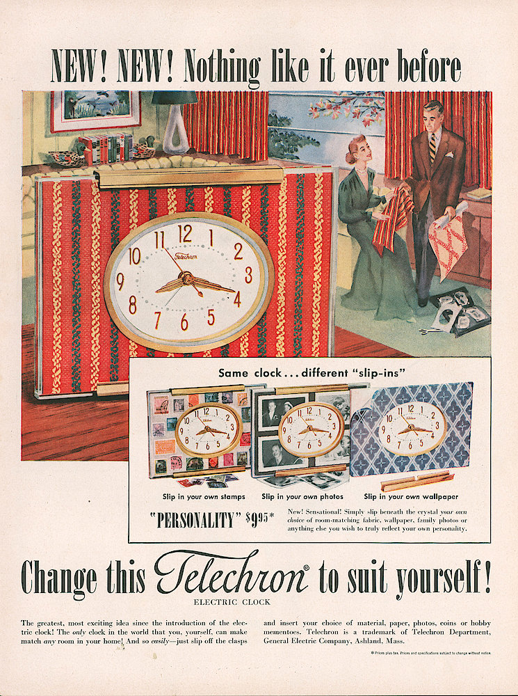 1951c-telechron-personality-new. Circa 1951